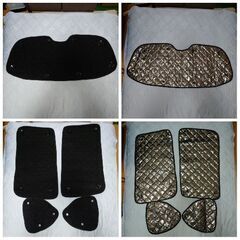 【美品】フリード　GB3/GB4系　シェード　8枚セット（収納バッグ付き）の画像