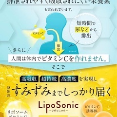 リポソームビタミンCサプリメントの画像