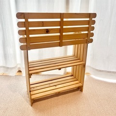 【譲渡先決定】DIY 木製　棚の画像