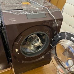 ❸超美品　2023年購入　東芝　ザブーン　TW127XP1R ドラム式洗濯乾燥機　展示品　の画像