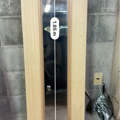 【姿見＋正方形ミラー 2点セット】の画像