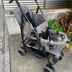 キンダーワゴン DUO シティ HOP2  二人乗り ベビーカの画像