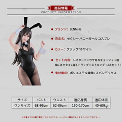 バニーガールコスチュームの画像