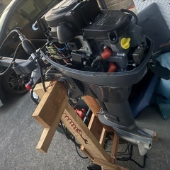 【取り置き中】小型船舶　6馬力船外機付き の画像