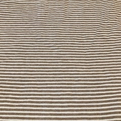 掛け布団カバー　ブラウンxホワイトの画像