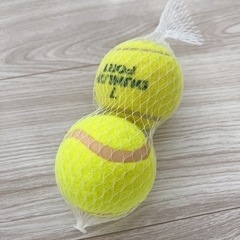 テニスボール2つの画像