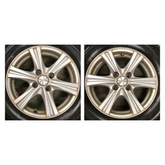 ブリヂストン VRX3 21年製 185 70 R14 & SIBILA RZ 4本セット 多少イボ付きの画像