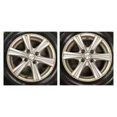 ブリヂストン VRX3 21年製 185 70 R14 & SIBILA RZ 4本セット 多少イボ付きの画像