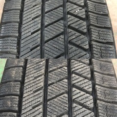 ブリヂストン VRX3 21年製 185 70 R14 & SIBILA RZ 4本セット 多少イボ付きの画像