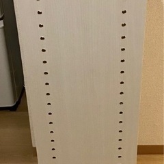 【お取引先決定済み】カラーボックス　白色の画像