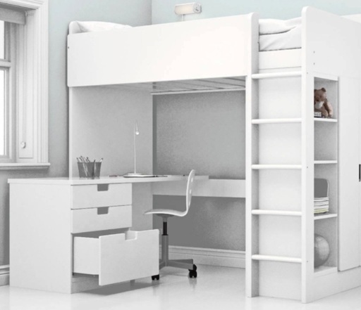 12月中旬まで！IKEA STUVA ロフトベッド　美品 【解体・運搬できる方】