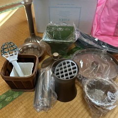 フローラルオアシス、花器、バッグの画像