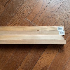 木材 4本 新品未使用 非対面の受け取りですの画像