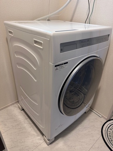 ドラム式洗濯乾燥機 ND120KL1 ホワイト 12kg