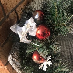 クリスマスリース特大サイズの画像