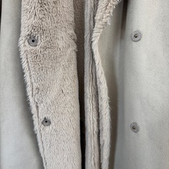 earth music　ロングボアコート　M～L　レディースボアコートの画像