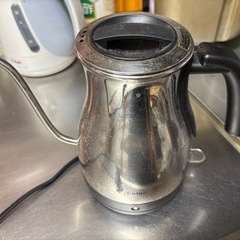 dretec(ドリテック) 電気ケトル ステンレス コーヒー ドリップ ポット 細口 1.0L PO-350SV(シルバー)5枚目の画像のものをの画像