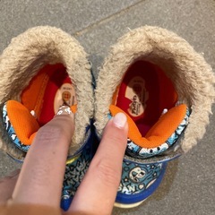 アンパンマン スノーブーツ 長靴 14cmの画像