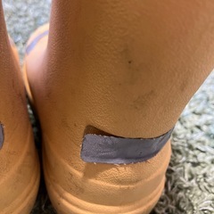 【キッズ】無印レインブーツ　15-16の画像