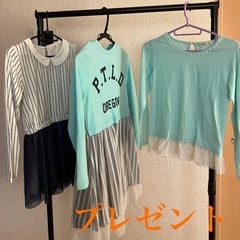 冬物【140女児】子供服セットの画像
