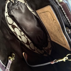 coach トートバッグの画像