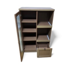 ニトリ　食器棚　レンジボードの画像