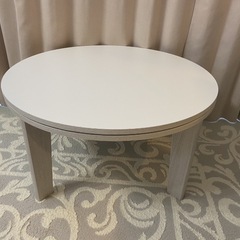 墨田区/こたつ 円形 こたつテーブル おしゃれ テーブル 70cm丸 「 こたつテーブル ライラ 直径 70cm 円形 」 の画像