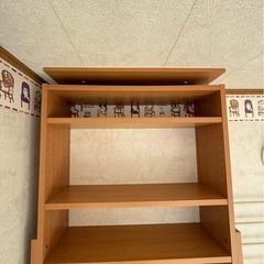 【美品】本棚　高さ調整可能の画像