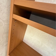 【美品】本棚　高さ調整可能の画像