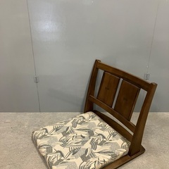 座椅子（カリモク）【福生市リサイクルプラザNo.1670】の画像