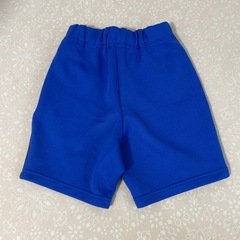 ズボン　ハーフパンツ　青　体操服　130の画像
