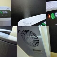 M※取引中/売約済***********　　未使用/新品　倉庫保管品　 空気清浄機 加湿器 UV-C 除菌 30畳 マイナスイオン 消臭 HEPAフィルター 加湿空気清浄機 花粉 対策 加湿 空気清浄の画像