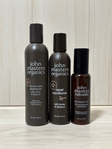 新品未使用　ジョンマスター　H&Hリペア　シャンプー　コンディショナー　ミルク