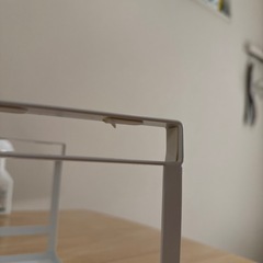 山崎実業(Yamazaki) 戸棚下 調味料ラック ホワイトの画像