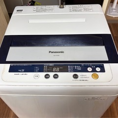 パナソニック　洗濯機　中古　壊れたようです
の画像