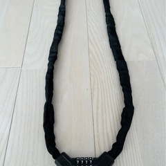 【未使用】自転車　カギ　ロックチェーンの画像