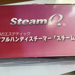 【未使用保管品】ハンディースチーマー Steam Q（スチームQ）箱ありの画像