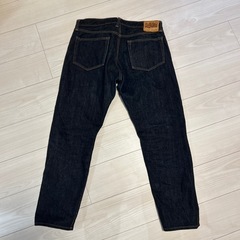 ジーンズ　
沖縄地図の刺繍入りの画像