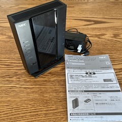 NEC製Wi-Fiルーター保証有りの画像