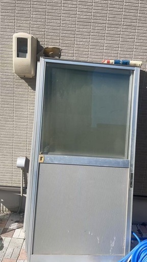 ドア枠付き アルミドア 8枚セット