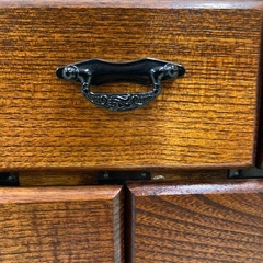 民芸調　小物入れ　小引き出しの画像