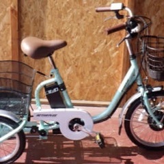 美品ACTIVEPLUS MG-TRM18APN グリーン 三輪車の画像