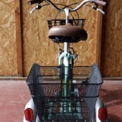 美品ACTIVEPLUS MG-TRM18APN グリーン 三輪車の画像