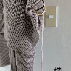 ニットベスト（中古）洗濯済みの画像