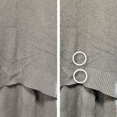 ニットベスト（中古）洗濯済みの画像