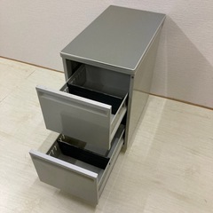 ウチダ　スチールワゴン　チェストの画像