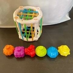 【現状品】西松屋 オリジナル スマートエンジェル シャカシャカキューブ おもちゃの画像