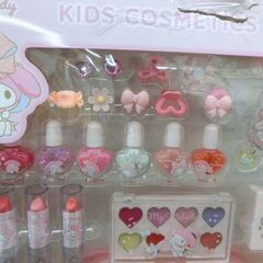新品 訳アリ格安 サンリオ キッズコスメセット マイメロディ おもちゃ パッケージにヤブレ マイメロ ピンク かわいい コスメ 化粧 化粧遊び 子供用 札幌市 西野店の画像