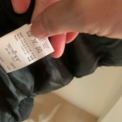 黒ジャケットコートの画像