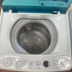 リサイクルショップどりーむ天保山店　No5006 洗濯機　ハイアール　2018年製　人気の定番モデル🎵　4.5㎏容量　お手頃価格🎵　1人暮らしにオススメ🎵の画像